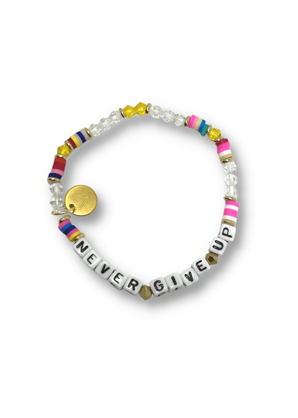 Never Give Up Inspirational Bracelet